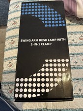 Table Lamp Swing Arm 2in1 Clamp 24w 3 Color