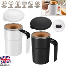 Rechargeable Magnetic Automatic Stirring Mixing Mug, Milk Coffee Tea Stirrer Cup