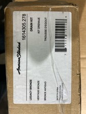 American Standard 1614305.295 Drain and Overflow Kit - Brushed Nickel