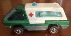HOT WHEELS 1969 REDLINE THE HEAVYWEIGHTS AMBULANCE GREEN EUC Vintage