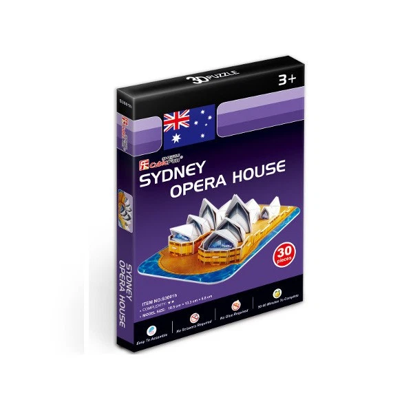 Cubic Fun - 3D Puzzle Opera House Sydney - Image 2 of 3