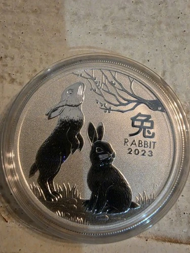 Photo of a 2023-P Australian Silver Lunar 1 oz from an eBay listing that sold on Jun 13, 2026