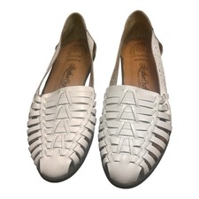 Vintage 80s Romano Sarah 3 Huarache Sandals Womens 7.5 Woven Leather