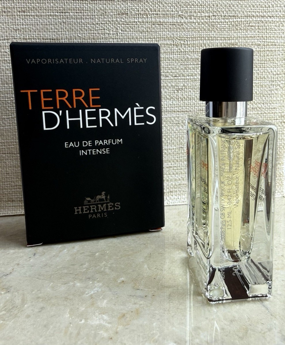 HERMES TERRE D'HERMES EAU DE Parfum Intense MINI MEN 0.42 Oz