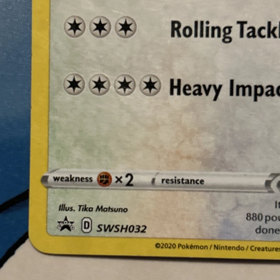 Snorlax SWSH032 SWSH: Sword & Shield Promo Cards Holo - Image 4 of 4