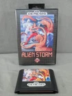 Sega Genesis ALIEN STORM Video Game TESTED Vintage 1992