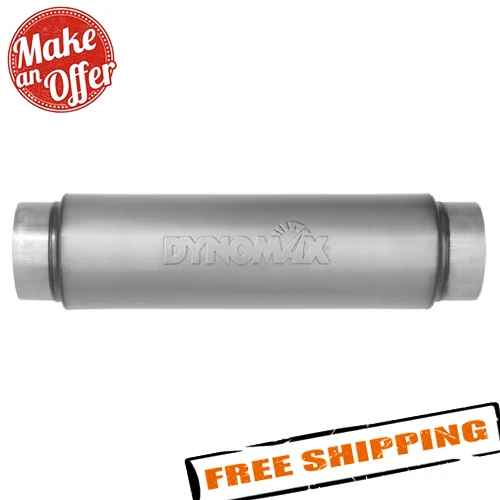 DynoMax® Exhaust Ultra Flo® SS Polished Muffler Sound, 52 OFF
