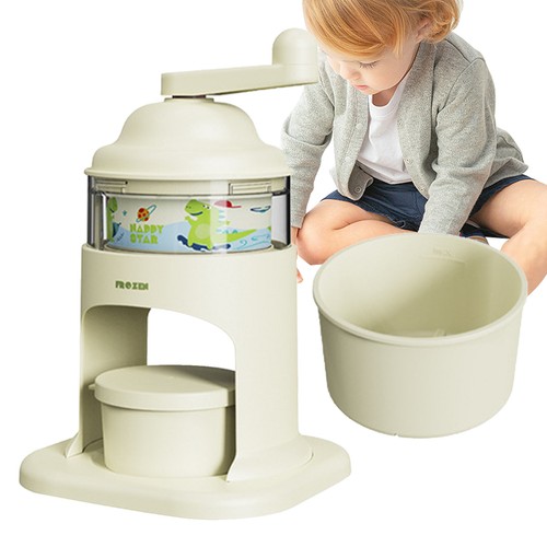 Manual Snow Ice Shaver Machine, Ice Crusher, Shaved Ice Machine Shaved Ice Cubes
