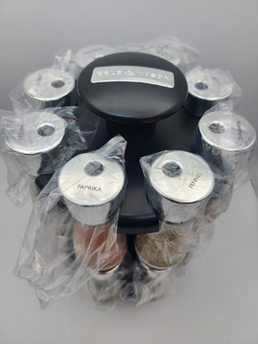 Cole & Mason 16 Jar Herb & Spice Carousel - Mod. H100659USA PLEASE READ DESCRIP - Picture 8 of 11