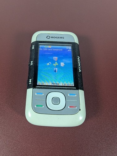 Nokia XpressMusic 5300 Cell Phone Black &White (Rogers) Turns On - Please Read - Picture 2 of 4