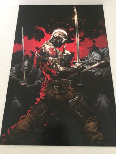 2021 IDW GI Joe Snake Eyes Deadgame Kael Ngu Red Virgin Variant #3 - Photo 1 sur 6