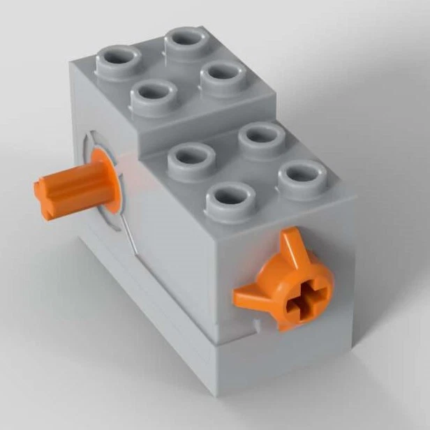 4 LEGO Windup Motor (wind,up,whinche,power,functions,4x4,car,truck,helicopter) - Image 2 of 3