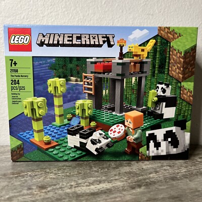 LEGO The Panda Nursery Minecraft (21158) Building Toy Kids Retired