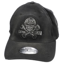 Black Lethal Threat Crash N' Burn Hat