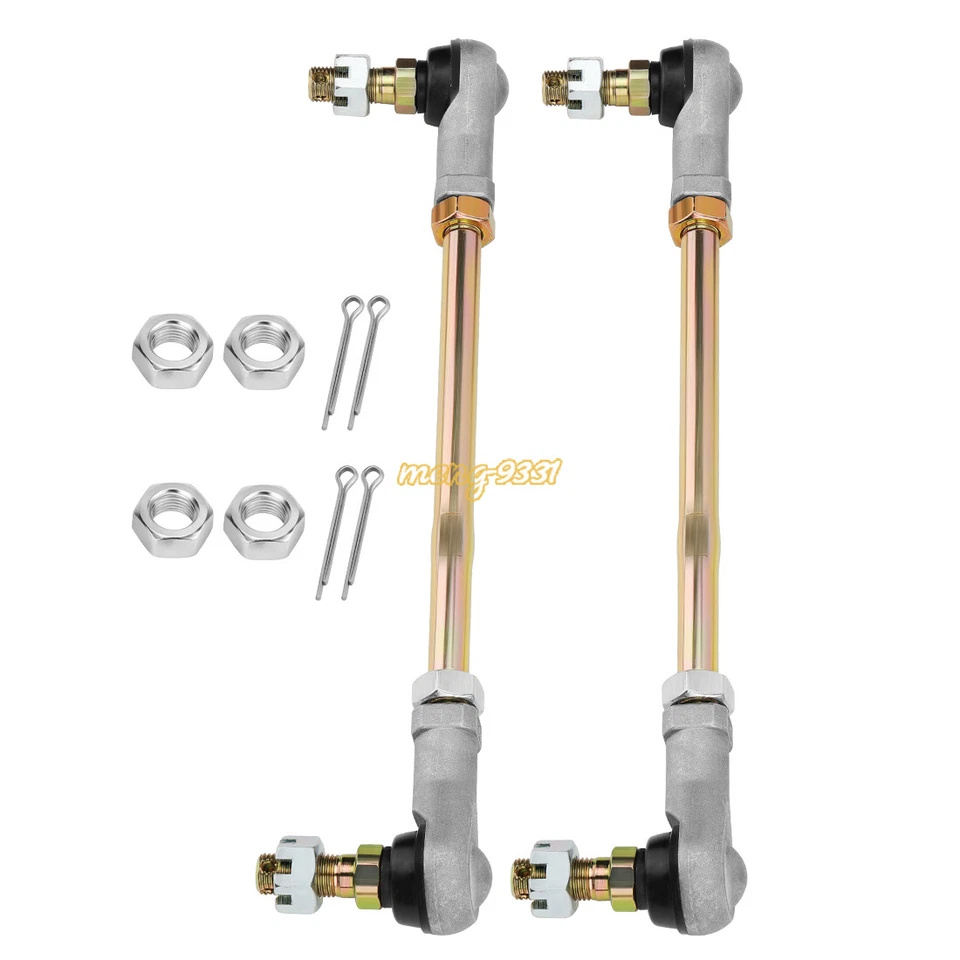 Conjunto de 2 extremos de varilla de amarre para Yamaha Bruin 250 YFM250B 2005-2006 1P0-23831-00-00 Foto 2 de 4