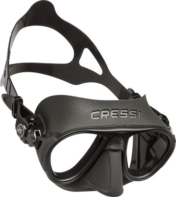 Calibro Cressi Maske One Size Black / Tauchmaske / Brille / Schnorcheln / Apnoe
