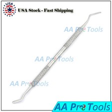Filling Instrument Flat Plastic Amalgam Composite 2.5mm Dental Double Ended