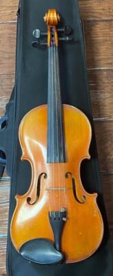 1980 SUZUKI 330 4/4 VIOLIN W/ HARD CASE BAG- USED. | eBay