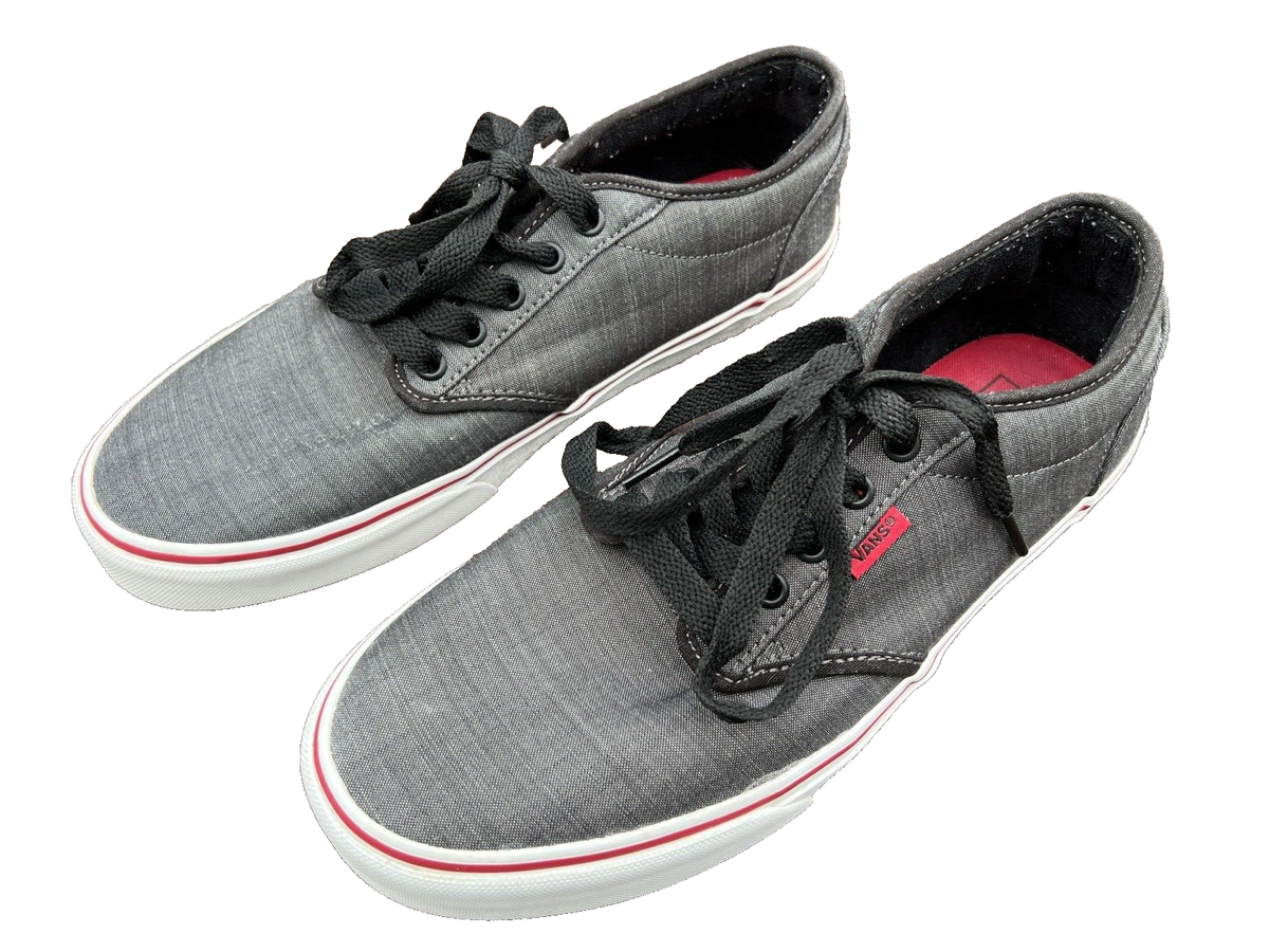 Vans Off the Wall Dark Gray Skate Canvas Shoes Sneakers  display picture 2