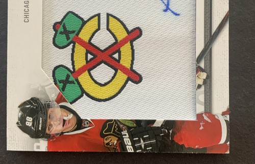 2012-13 Panini Limited Hockey Monikers Patrick Kane Blackhawks Patch AUTO /49 Nm - Picture 5 of 8