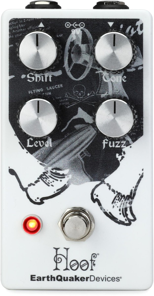 EarthQuaker Devices Hoof V2 Germanium / Silicon Fuzz Pedal - Zine 