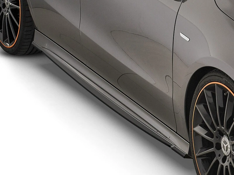 Minigonne Sportive Mercedes CLA 118 Shooting Brake CON AMG 2019-2023 Nero Lucido - Immagine 3 di 4