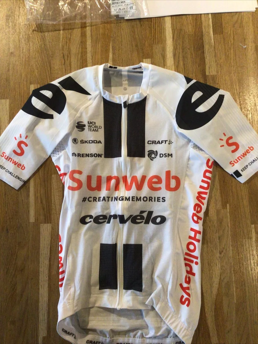 Team Sunweb Craft Aero Light Jersey Mens Size XS eBay