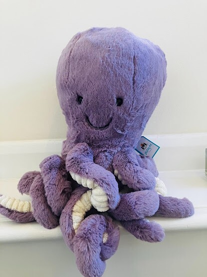 Jellycat Little Maya Octopus タコ 紫 ぬいぐるみ Maya Jellycat