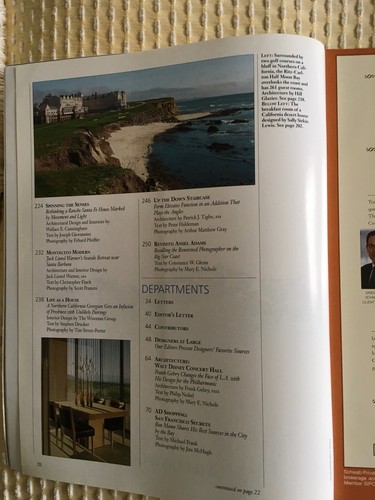 “ARCHITECTURAL DIGEST MAGAZINE” DECEMBER 2002 -EXCELLENT-CONTENTS PHOTOS - Picture 4 of 5