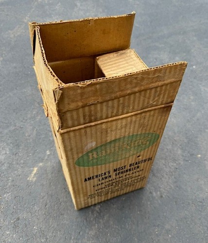 Vintage Sunbeam Rain King Lawn Sprinkler Model H-1 BOX ONLY - Picture 3 of 4