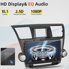 For 2008-2012 Toyota Highlander Upgrade Apple Carplay JBL Car Radio Android GPS