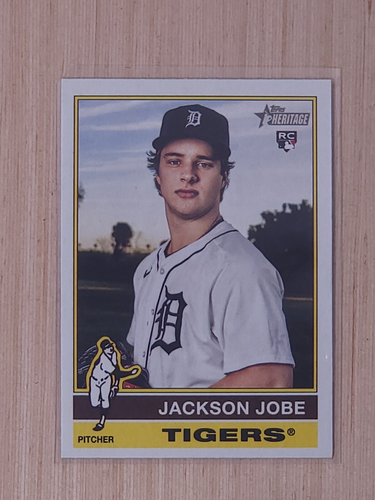 2025 Topps Heritage - Jackson Jobe #389 (RC)