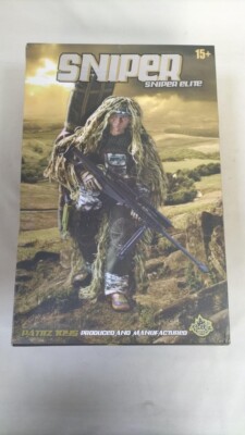 Pattiz Toys 1/6 SNIPER ELITE ミリタリーフィギュア Pattiz Toys Sniper Elite 12” Action Figure - 1/6 Scale