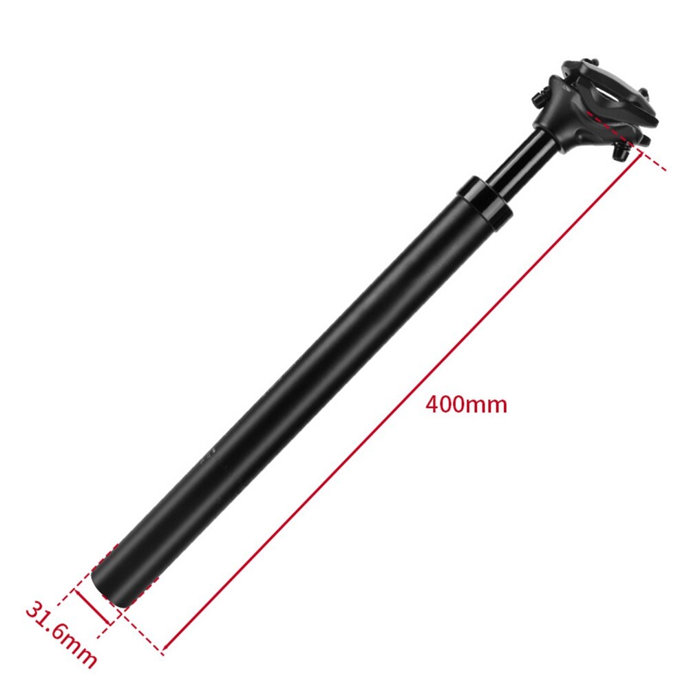 Heavy Duty Aluminum Alloy Seatpost Tube with 45mm Shock Absorption