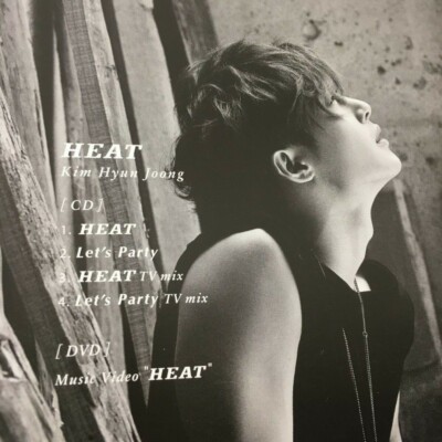 KIM HYUN JOONG Heat (Type A) CD+DVD JAPAN | eBay