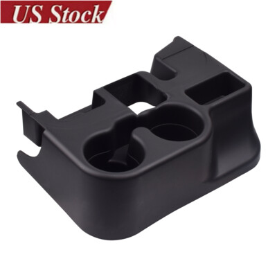 Center Console Cup Holder Fit For 2003-2012 Dodge Ram 1500 2500 3500 Matte Black