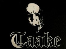 Taake Hoest Nekro Medium Canvas Patch Black Metal Kong Vinter Kulde Kveld