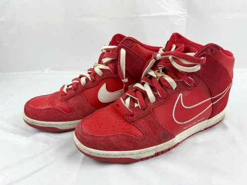 Size 11 - Nike Dunk SE High First Use - University Red