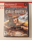 Call of Duty 2: Big Red One - 2005 Activision - Sony PlayStation 2 PS2