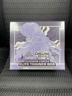 Pokemon Center Chilling Reign Elite Trainer Box - ETB (Shadow Rider Calyrex) New