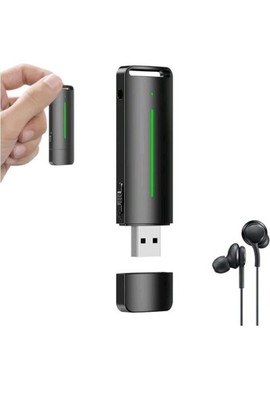 64GB Digital Voice Recorder, Voice Memo Device, USB Audio Note Taker Playback