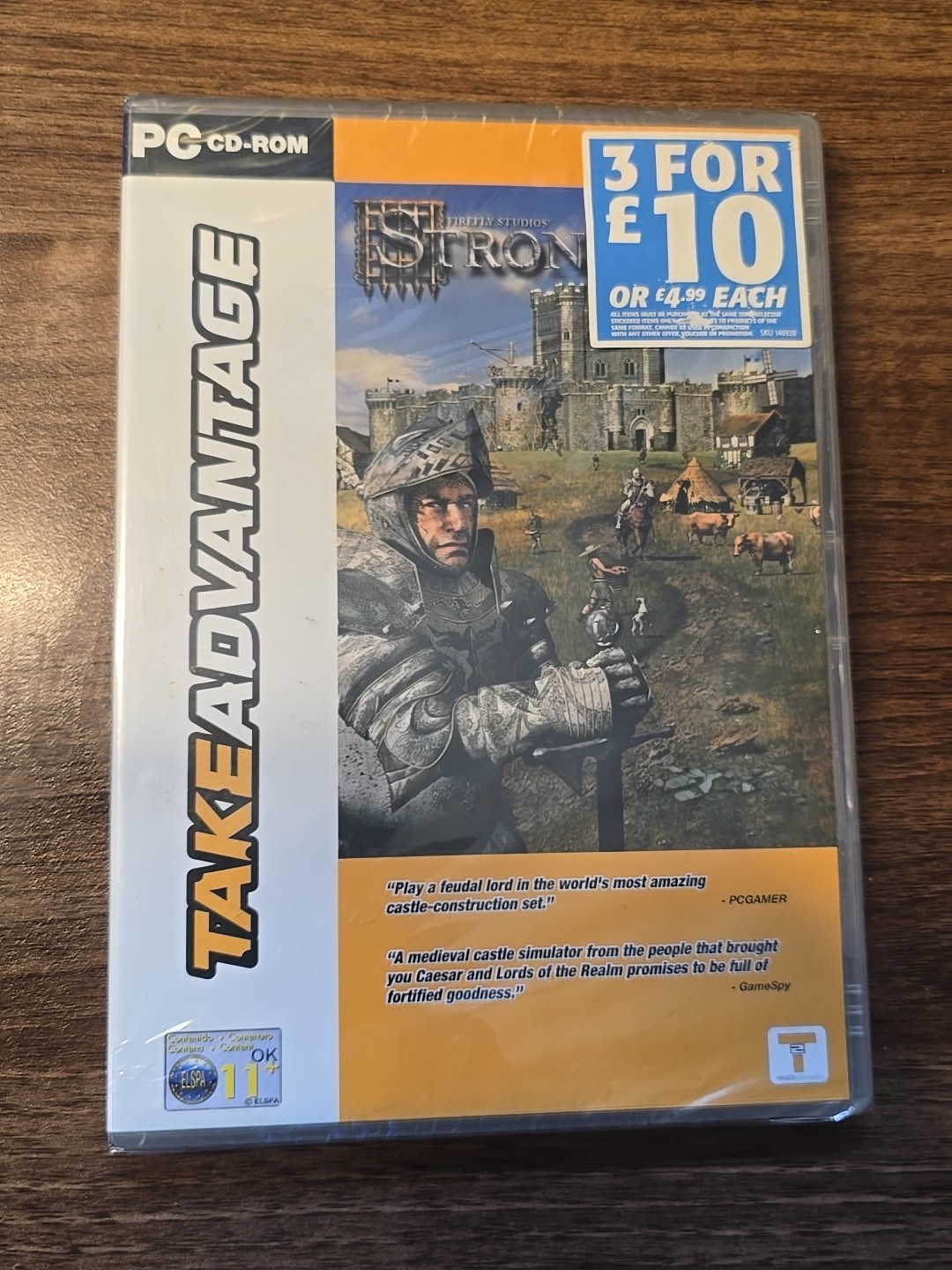 Stronghold (PC: Windows, 2001) - European Version - New Sealed