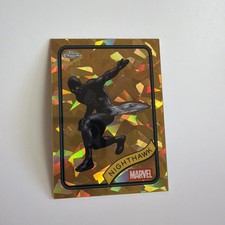 2025 Topps Marvel Comics Chrome Sapphire #20 Nighthawk GOLD SAPPHIRE /50