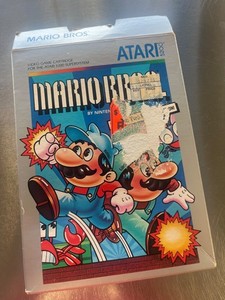 1988 ATARI 2600 Mario Bros. complet Pal en boite et notice d'origine manuel