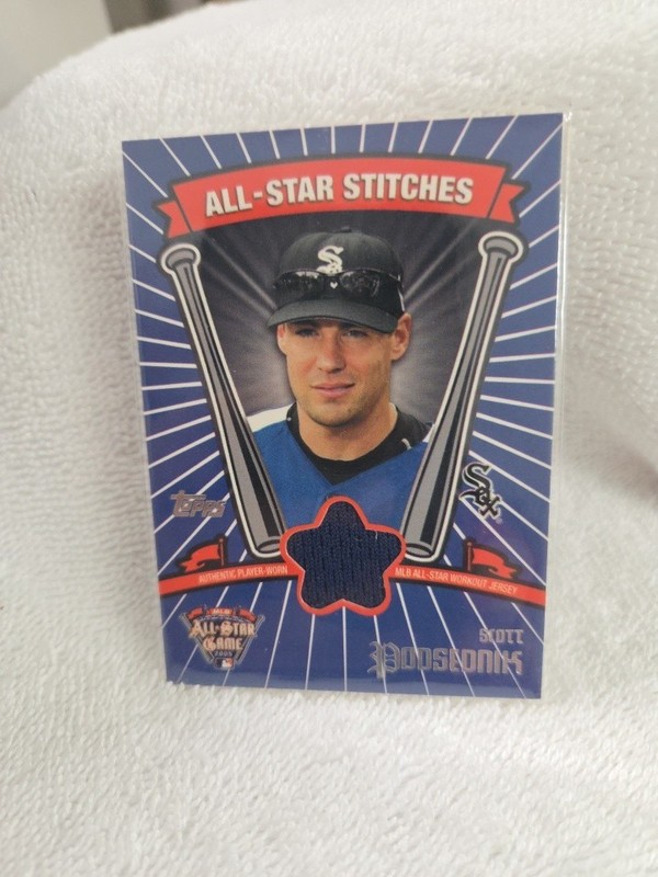 Scott Podsednik 2005 Topps Updates Highlights All-Star Stiches Game Used Jersey