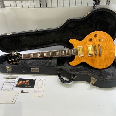 [Gibson] Les Paul Standard Double Cutaway Plus Trans Amber 2005 Electric Guitar