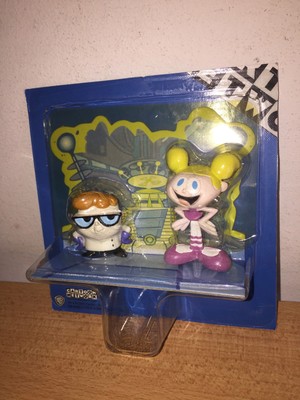 Cartoon Network DEXTER'S LABORATORY mini figures 2,5'' MIB