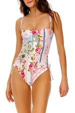 $200 Agua Bendita Mariel Meraki Traje de baño de una pieza pequeño pmy2926