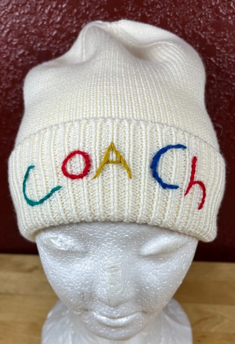 Coach White Hats for Women for sale - eBay