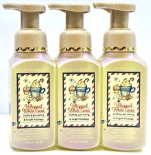 3 Whipped White Cocoa Gentle Foaming Hand Soap Bath  Body Works 8.75 fl oz